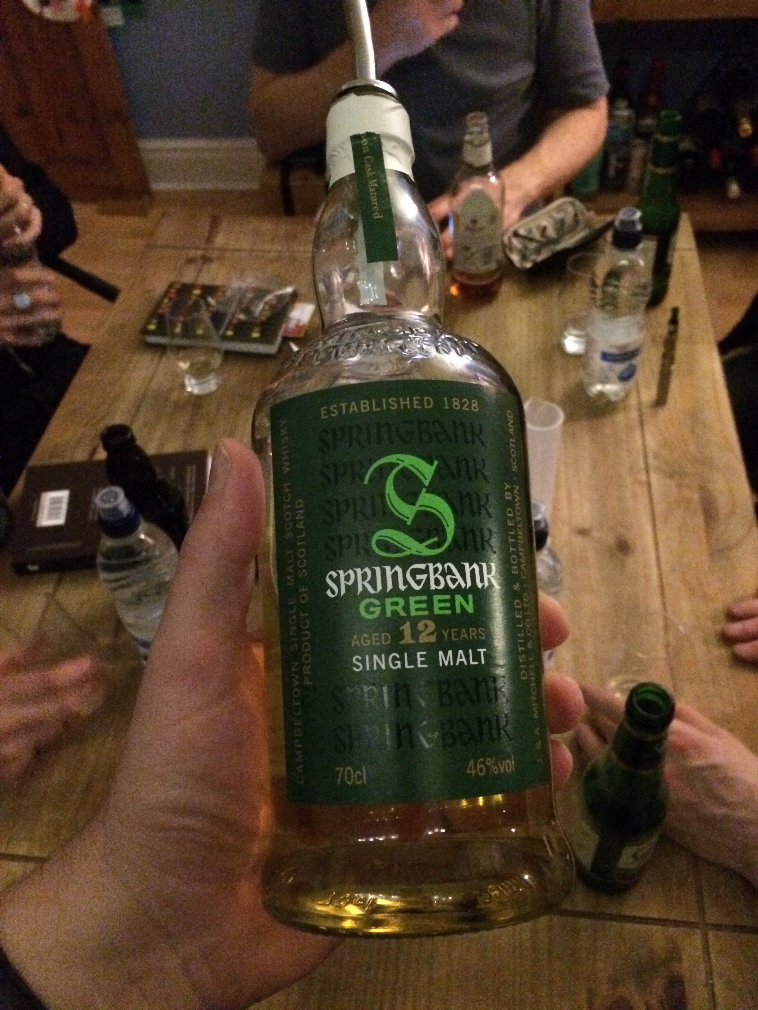 Springbank “Green” 12 year old – Crookes Whiskey Society